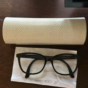 Jimmy Choo  glasses frames JC 188. Sparkles on side arms. Excellent condition.